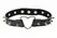 XR Brands Spiked Heart Choker Black Vegan Adjustable 42cm