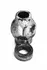 XR Brands Night Prowler Silicone Support Ring with Ball Stretcher, Gray