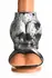 XR Brands Night Prowler Silicone Support Ring with Ball Stretcher, Gray