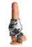 XR Brands Night Prowler Silicone Support Ring with Ball Stretcher, Gray