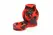 XR Brands Hell Hound Silicone Ball Stretcher Sleeve Red 68.6mm