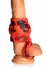 XR Brands Hell Hound Silicone Ball Stretcher Sleeve Red 68.6mm