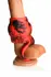 XR Brands Hell Hound Silicone Ball Stretcher Sleeve Red 68.6mm