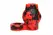 XR Brands Hell Hound Silicone Red Ball Ring & Stretcher, 88.9 mm