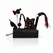 Bedroom Fantasies Crimson & Ebony 8-Piece Premium Restraint Set