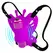 Pretty Love Sloane Intimate Silicone Butterfly Massager, Purple