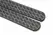 XR Brands Scottish Tawse Black - Vegan Leather Impact Tool, 45 cm