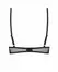 Obsessive Freedom Euridia Bra Black with Geometric Straps, Adjustable Fit M/L