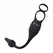 Evolved Novelties Plug & Tug Black Dual Stimulation Silicone System