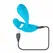 Evolved Novelties Wear Me Out Dual-Motor Wearable Model Turquoise