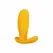 Evolved Novelties Creamsicle Orange Vibrating Anal Plug 12-Speed Remote