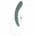 Evolved Novelties Chick Flick Dual-Ended Silicone Device Green