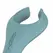 Bloom Peony Dual-Sided Couple Vibrator Green Silicone Waterproof