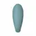 Bloom Jasmine C-Shape Vibrator Green - Soft Silicone, Swipe Control