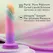 Blush Avant Sunrise Gaze Model, 19 cm, Liquid Silicone, Suction Cup, Multicolor