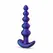 Hueman Galaxy Force Remote-Controlled Vibrating Beaded Plug Black