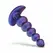 Hueman Galaxy Force Remote-Controlled Vibrating Beaded Plug Black