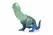 XR Brands Jurassic Series Silicone Prehistoric Model Green-Blue L