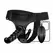 Fetish Collection Vibrating Strap-On System Black Adjustable Set