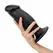 BUTTR AH-1 Cobra Intimate Plug PVC Black 15 cm with Secure Base