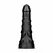 BUTTR Black Hawk Curved Model with Textured Surface, Black, Large Size