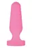 Petite Plug малък силиконов анален разширител, черен, 7,3 см