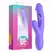 Tess силиконов вибратор зайче с два мотора, розов