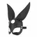 Bedroom Fantasies Bold Bunny Mask Black Adjustable Leather Accessory