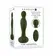 Evolved The General Dual Motor Intimate Device with Remote Control Black