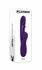 Evolved The Thrill Rechargeable Silicone Massager Purple, 14 Modes