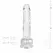 You2Toys Crystal Jelly Model 19cm with Base - Transparent Intimate Device