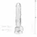 TOYJOY Crystal Clear Intimate Model with Base 17 cm Transparent