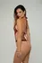Christine Body Basic Instinct Lace Bodysuit Gold Details S/M