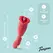 Teazers Dual-Action Intimate Device with Licking Function, Pink