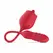 Teazers Rose Multifunctional Vibrator with Thrusting and Licking System Pink