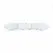Gildo No. 31 Double-Ended Glass Intimate Massager, Curved, Transparent