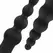 EasyToys Silicone Anal Plug Set with Vibrating Bullet - Black, 4 Sizes