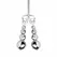 Bedroom Fantasies Adjustable Silver Clamps for Sensitive Zones