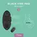 Vibe Pad Double Vibration Remote Control System Black Silicone