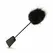 EasyToys 2-in-1 Black Dual-Ended Feather Tickler & Whip 39 cm