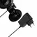 Teazers Thrusting Silicone Intimate Machine with Suction Cup Black 23cm