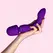 Blush Wellness Dual Sense Purple Multi-Function Silicone Massager