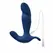Evolved True Blue Dual Motor Vibrating Massager Blue Silicone
