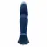Evolved True Blue Dual Motor Vibrating Massager Blue Silicone