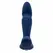 Evolved True Blue Dual Motor Vibrating Massager Blue Silicone