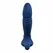 Evolved True Blue Dual Motor Vibrating Massager Blue Silicone
