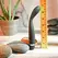 Evolved Skinny Curved Silicone Vibrator Black - 10 Modes, Waterproof