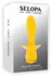 Mellow Yellow гъвкав силиконов вибриращ анален разширител, жълт, USB, 13,5 см
