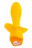 Mellow Yellow гъвкав силиконов вибриращ анален разширител, жълт, USB, 13,5 см