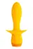 Mellow Yellow гъвкав силиконов вибриращ анален разширител, жълт, USB, 13,5 см